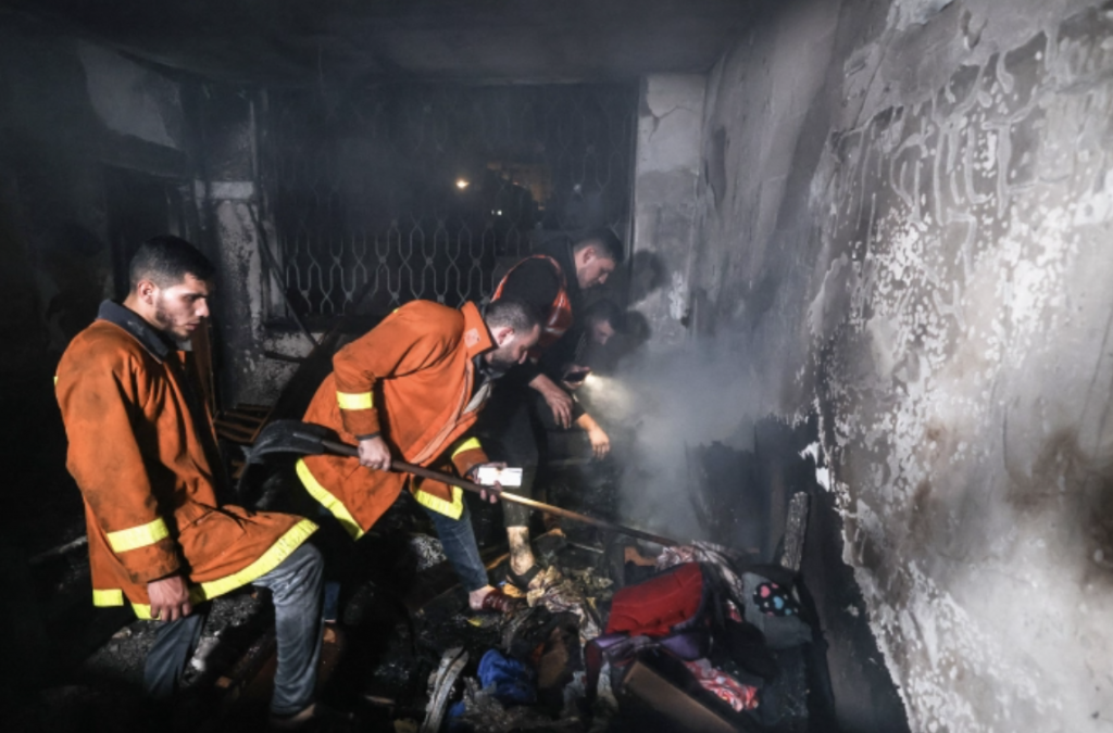 Brand in Gaza kost 21 Palestijnen het leven